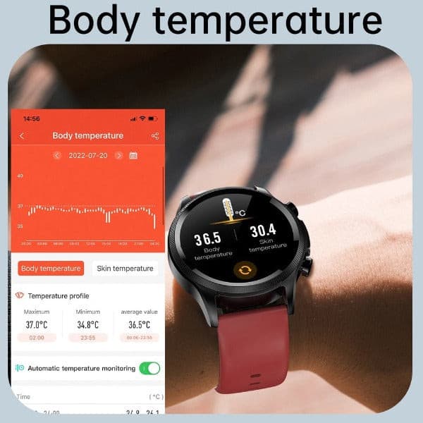 VitaWatch Blood Glucose and Temperature