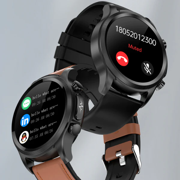 Smart Watch Reloj Ep01 Fralugio Mide Glucosa Ecg Hr Bp Bpo2